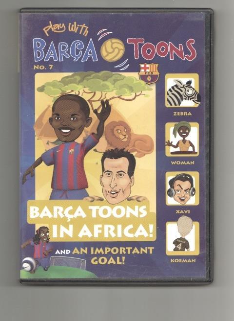 DVD: Play with Barça Toons numero 07 - Barça Toons in Africa and an important goal