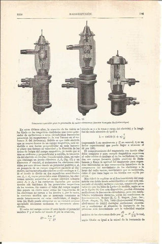 LAMINA V05132: Lamparas para la generacion de ondas ultracortas