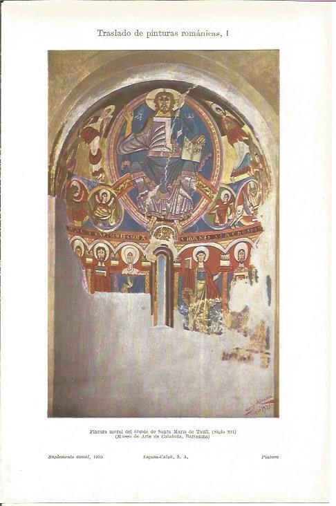 LAMINA V05129: Pintura del abside de Santa Maria de Taull