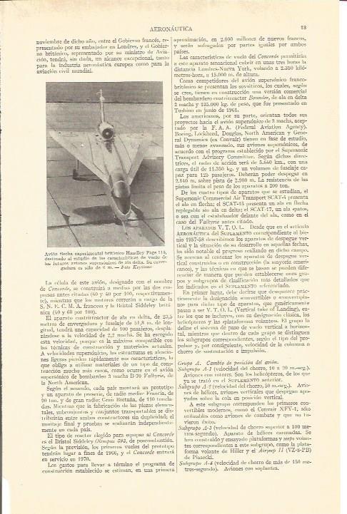 LAMINA V05152: Avion flecha Handley Page 115