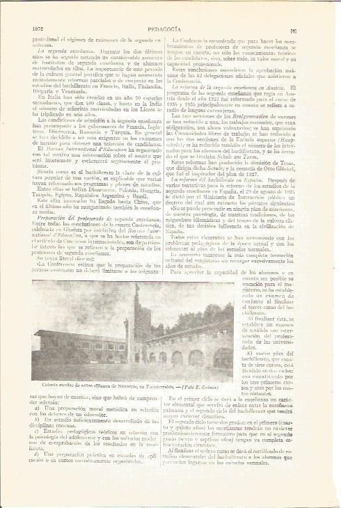 LAMINA V05122: Colonia escolar Blanca de Navarra en Fuenterrabia