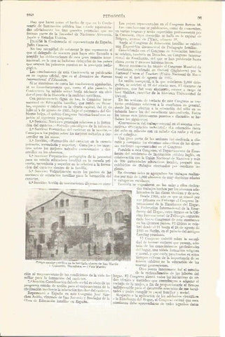 LAMINA V05121: Escolares en barrio de San Martin y Guinardo, Barcelona