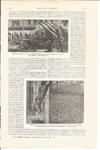 LAMINA V05083: Mussolini en el balcon del palacio de Venezia, Roma