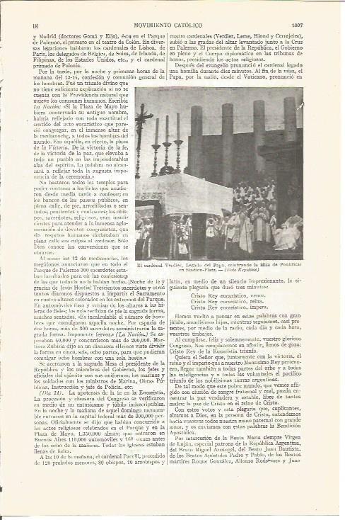LAMINA V05116: Cardenal Verdier en Stadion-Platz