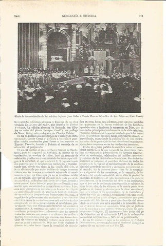 LAMINA V05102: Canonizacion de Juan Fisher y Tomas Moro en San Pablo