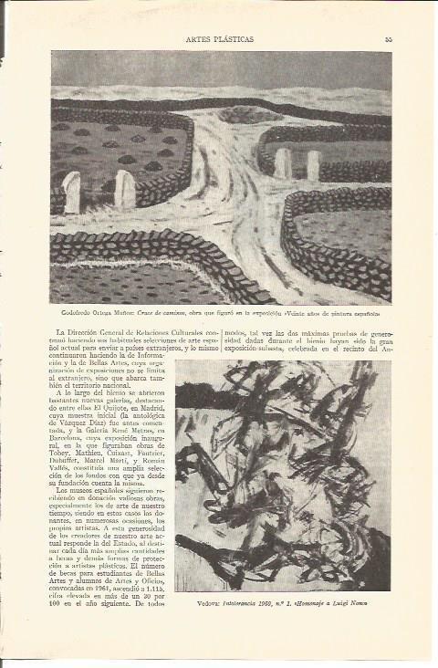 LAMINA V05164: Cruce de caminos, por G. Ortega Muñoz 