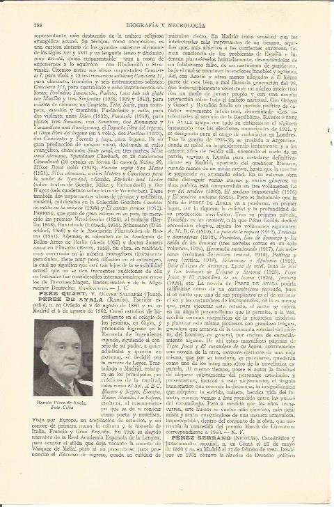 LAMINA V05219: Ramon Perez de Ayala