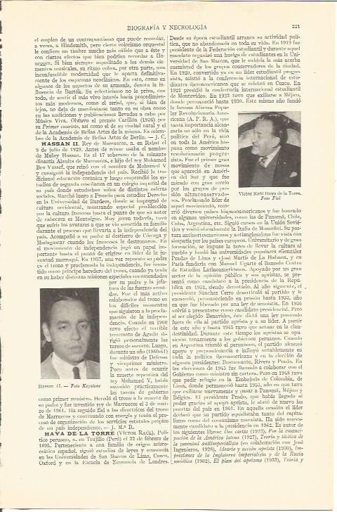 LAMINA V05209: Victor Raul Haya de la Torre