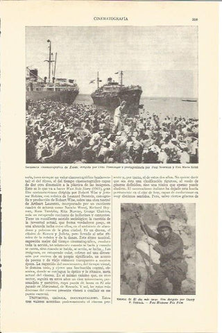 LAMINA V05232: Secuencia de Exodo por Otto Preminger 