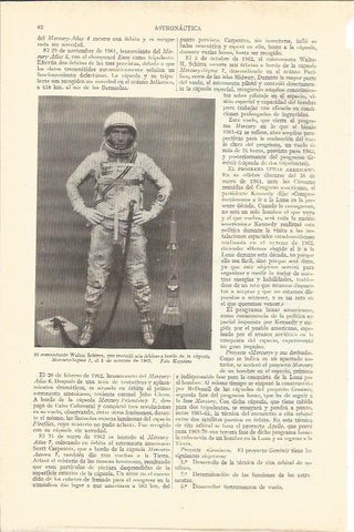 LAMINA V05178: Comandante Walter Schirra