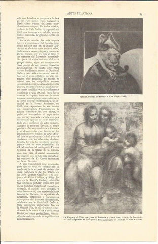 LAMINA V05176: La Virgen y el Niño por L. da Vinci