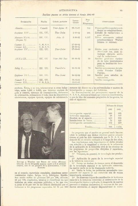 LAMINA V05183: Profesor Oberth y Wernher von Braun