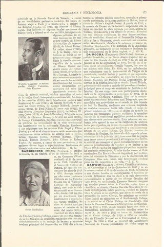 LAMINA V05203: Rodolfo Valentino y Helen Darbishire