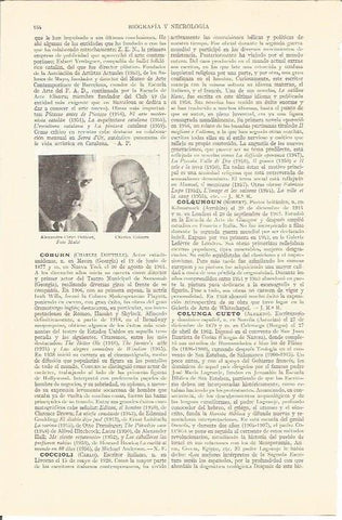 LAMINA V05200: Alexander Cirici Pellicer y Charles Coburn