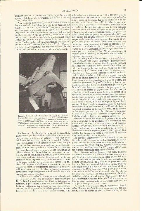 LAMINA V05185: Camara Schmidt en Observatorio Cagigal de Caracas