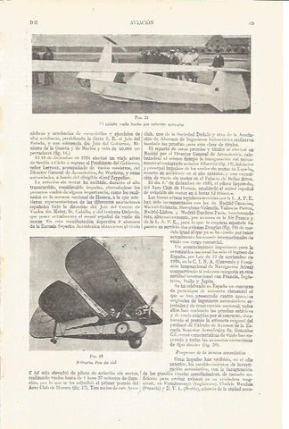 LAMINA V04962: Avioneta Pou du ciel