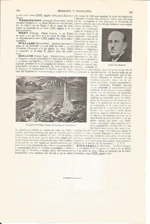 LAMINA V04976: Pablo Van Zeeland 