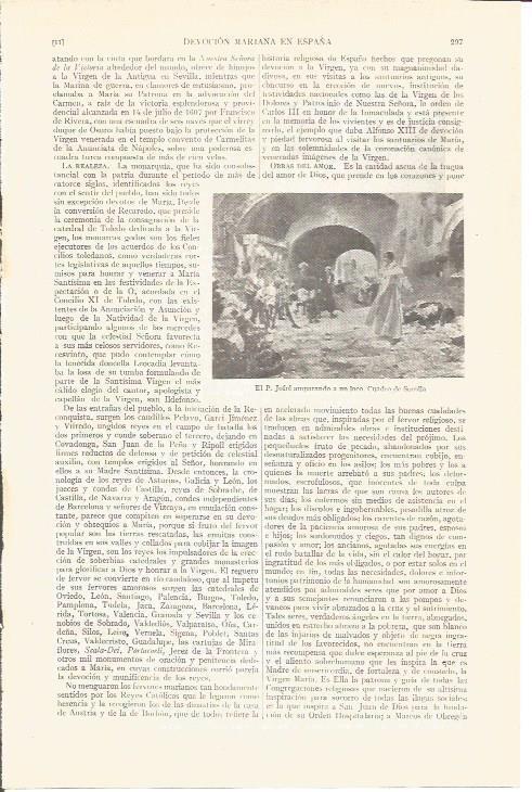 LAMINA V04986: El P. Jofre amparando a un loco, por Sorolla