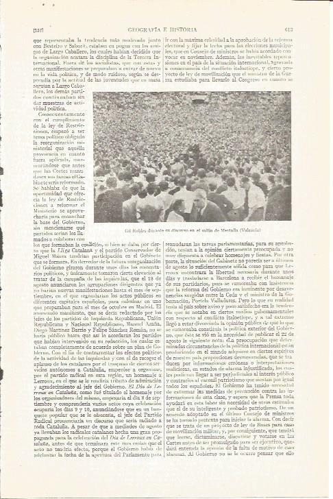 LAMINA V04954: Mitin de Gil Robles en Mestalla, Valencia