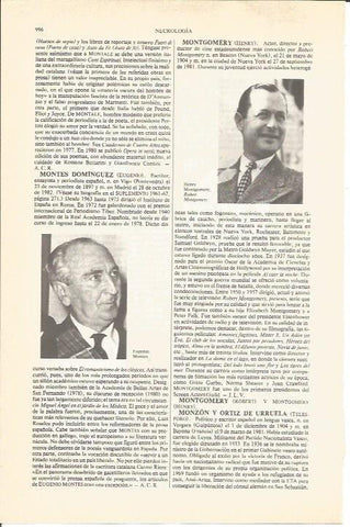LAMINA V04917: Robert Montgomery y Eugenio Montes