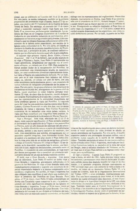 LAMINA V04935: Juan Pablo II y Robert Runcie en 1982