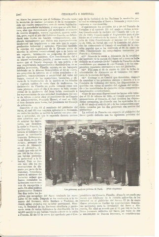 LAMINA V05057: Primera mujeres policias de Paris