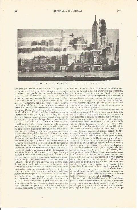 LAMINA V05055: Vista de Nueva York