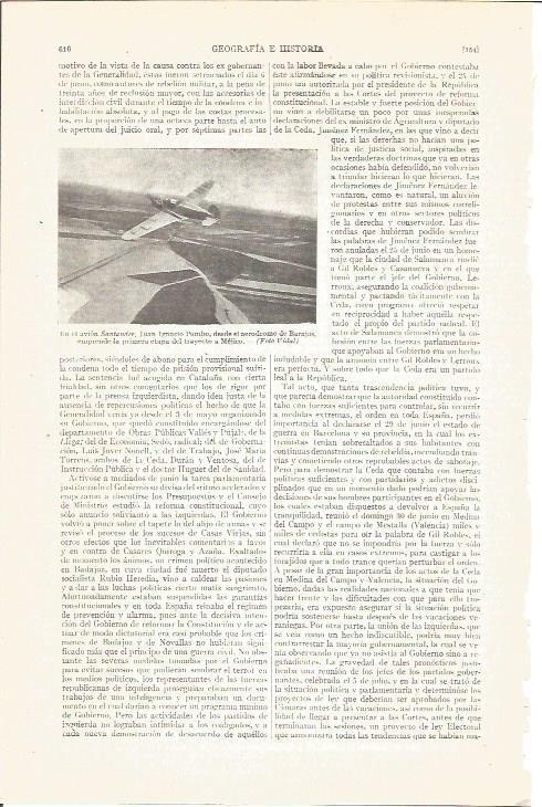LAMINA V05054: J. Ignacio Pombo pilotando el avion Santander