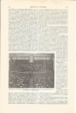 LAMINA V05041: Presidente Milan Hodzas en la Camara