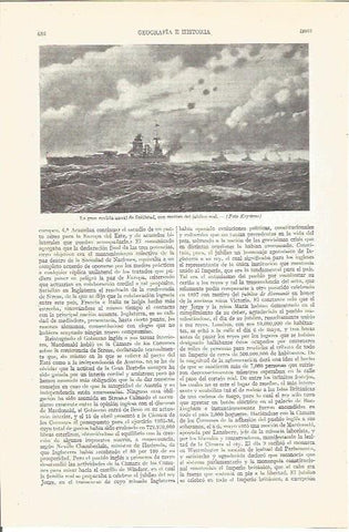 LAMINA V05074: Gran revista naval de Spithead