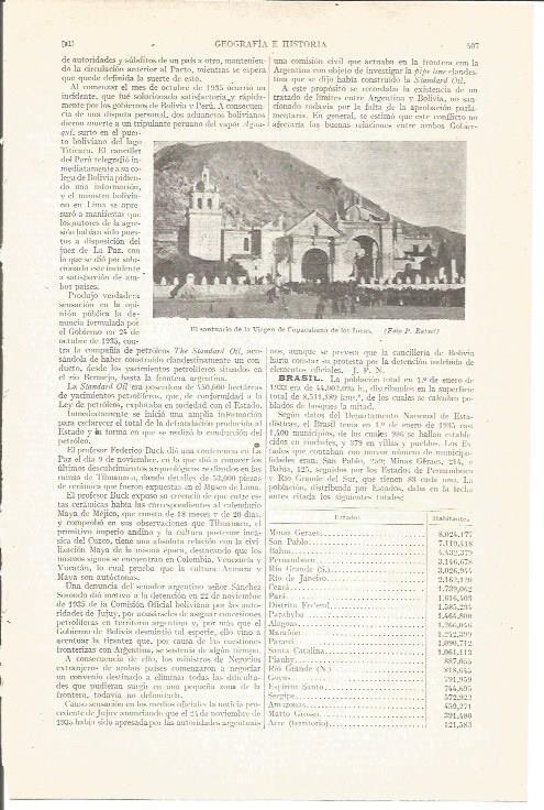 LAMINA V05037: Santuario Virgen de Copacabana de los Incas