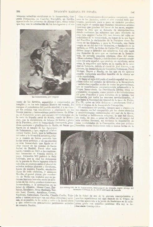 LAMINA V05006: La Inmaculada por Tiepolo