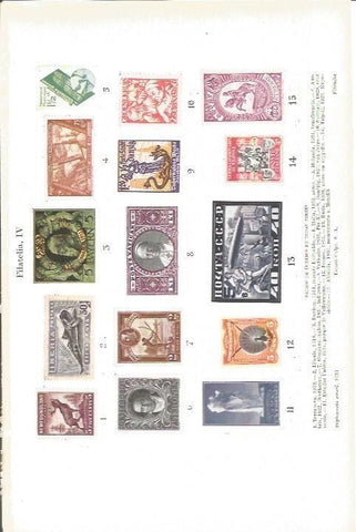 LAMINA V05016: Sellos de correos de todas partes 
