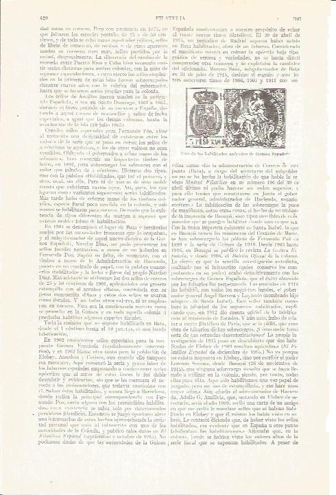 LAMINA V05018: Habilitado apocrito de Guinea Ecuatorial
