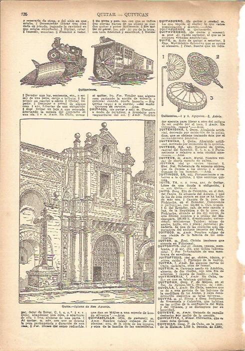 LAMINA V05469: Iglesia de San Agustin, Quito