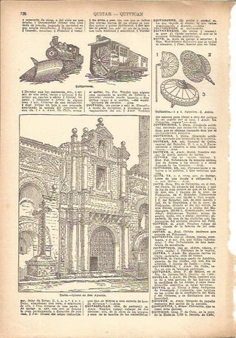 LAMINA V05469: Iglesia de San Agustin, Quito