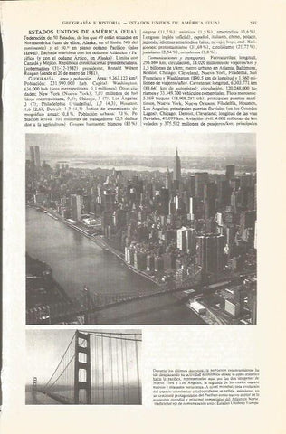 LAMINA V05462: Vista aerea de Nueva York