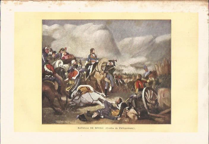 LAMINA V05487: Batalla de Rivoli, por Philippoteaux