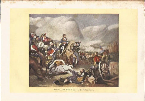 LAMINA V05487: Batalla de Rivoli, por Philippoteaux