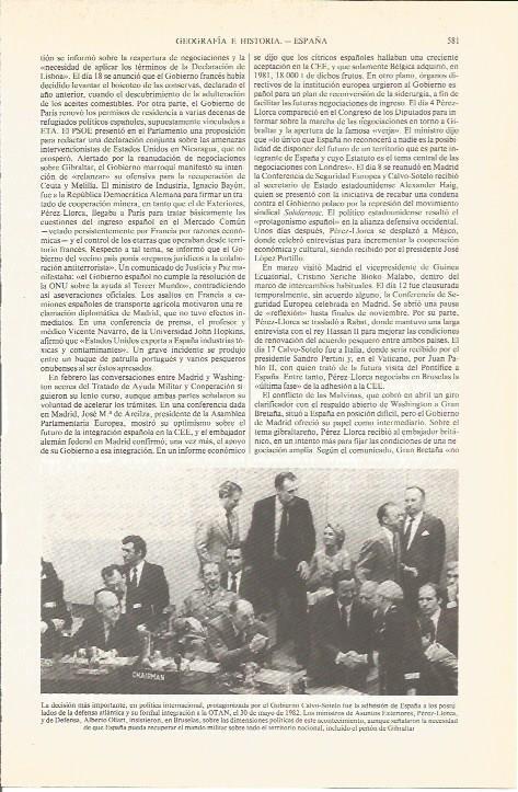 LAMINA V05459: Gobierno de Calvo-Sotelo en Bruselas para la adhesion a la OTAN