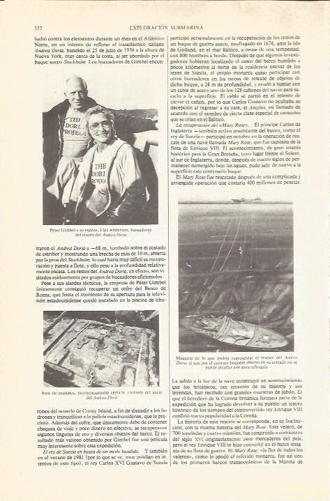 LAMINA V05433: Peter Gimbel y Elga Anderson