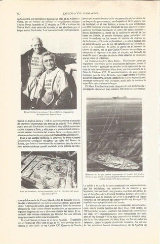 LAMINA V05433: Peter Gimbel y Elga Anderson
