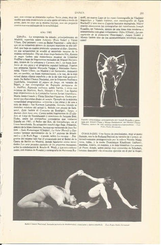 LAMINA V05418: Imagenes ballet clasico