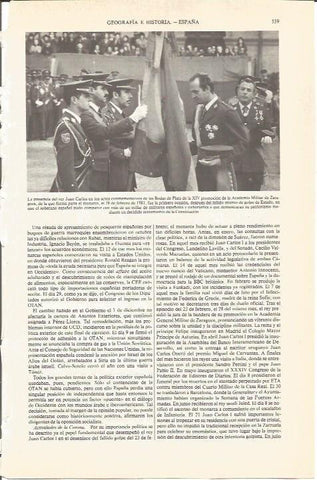 LAMINA V05455: Juan Carlos I en Academina Militar de Zaragoza 1981