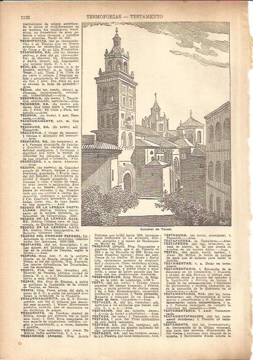 LAMINA V05532: Catedral de Teruel