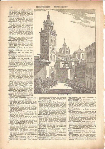 LAMINA V05532: Catedral de Teruel