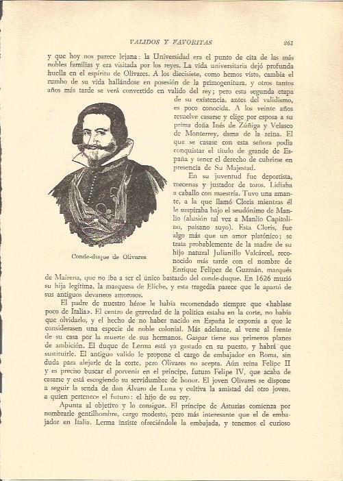 LAMINA V05302: Conde-Duque de Olivares