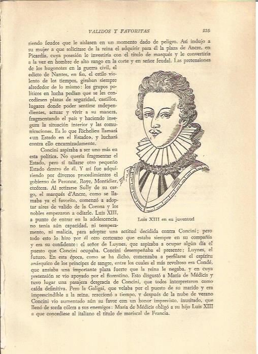 LAMINA V05295: Luis XIII en su juventud