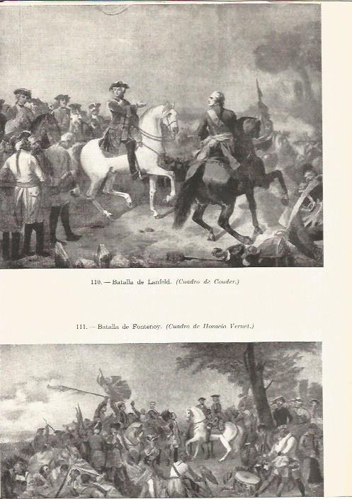 LAMINA V05329: Batalla de Lanfeld por Couder 
