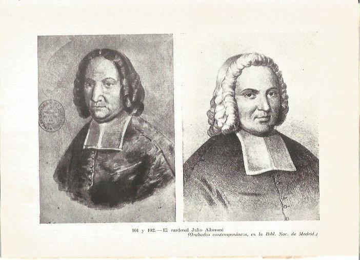 LAMINA V05323: Grabados del cardenal Julio Alberoni